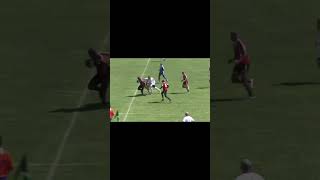 Joseph Quashie  Length of the field full team effort trinirugby [upl. by Yraillih]