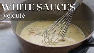 How to make Chicken Velouté Sauces series final episode [upl. by Odrarebe]