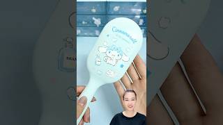 Sanrio hair brush sanrio kuromi melody cinnamoroll pochacco pompompurin hellokitty [upl. by Hgalehs]