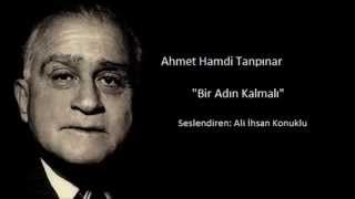 Ahmet Hamdi Tanpınar  Bir Adın Kalmalı [upl. by Dinnie993]