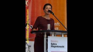 Wagenknecht über die Ostdeutschen [upl. by Eramal]