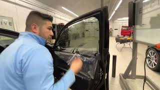 Professional Mexican Shows How To Tint A Window From Start To Finish [upl. by Mighell]