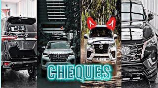 Cheques x Fortuner 😈🔥 attitude status  song by shubh edit attitudestatus fortuner cheques [upl. by Savvas662]