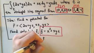 The Fundamental Theorem for Line Integrals [upl. by Oralee20]