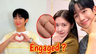 Jung hae in And Jung So min Announce Their Engagement [upl. by Kenlee793]