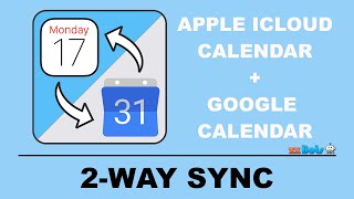 How to 2Way Sync Between Apple iCloud Calendar and Google Calendar  zzBots [upl. by Bria]