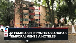 Edificio en la LindavistaVallejo se ladea por sismo de 75 y desalojan a familias [upl. by Consuela371]