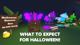 What to EXPECT for Halloween in Adopt me Amazing pet ideas [upl. by Idnod]