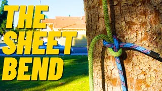 Tree Climbers Must Know Knots The Sheet Bend [upl. by Ahtelat]