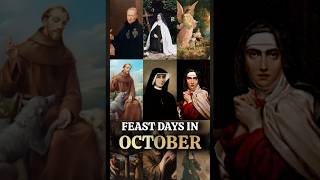 Feast days in October shorts [upl. by Carlita]