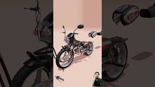 Hero Splendor modified automobile bikemodifed [upl. by Till]