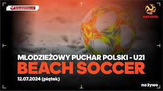 Młodzieżowy Puchar Polski U21  faza GRUPOWA piątek 12072024 pucharU21 [upl. by Afatsom]