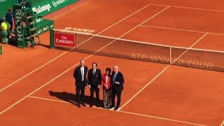 Tennis Boris Becker premiato al MonteCarlo Rolex Masters [upl. by Terpstra]