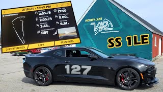 Autocrosser’s first HPDE with stock Camaro SS 1LE A10  VIR  205 lap [upl. by Ynatsyd750]