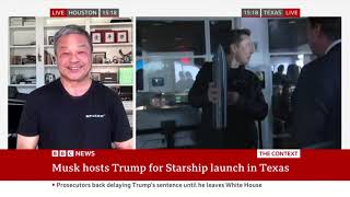 Leroy Chiao BBC Interview SpaceX Starship 6 Flight Test [upl. by Enyawed]