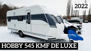 Recenzja Hobby 545 KMF De Luxe model 2022 [upl. by Eekcaj]