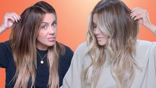 How To Brighten And Tone Your Hair In One Easy Step with WELLA Colorcharm Toners [upl. by Edualcnaej]