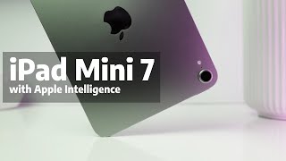 Unboxing iPad Mini 7  Apple Intelligence with A17 Pro chip [upl. by Ahsyad130]