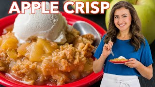 Apple Crisp Recipe  How To Make Apple Crisp [upl. by Oicnoel]