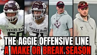 The Aggie Offensive Line Will Make or Break the 2024 Season  Texas AampM OL and TE Room Preview [upl. by Macintosh]