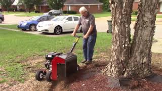 Brown Products BedEdger  Tree Ring Demo [upl. by Gujral]