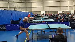 2024 NSW veterans div 2 Ross Lettau vs Clement Siu set 5 [upl. by Ariam]