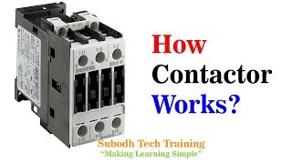 How Contactor Works  Inside View and Explanation [upl. by Nuahsad]