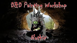 DampD Monster Painting Tutorial  How to Paint a Nothic Miniature  Quick Guide [upl. by Burch]