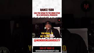 WWU Rance 1500 Producer Work Ethic for Success Shorts [upl. by Farrell]