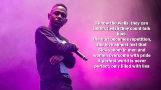 Kendrick Lamar  Pride LYRICS 1080p HD [upl. by Annirok]