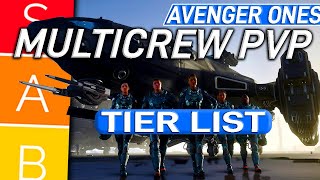 STAR CITIZEN MULTICREW TIER LIST 323 [upl. by Aikal]