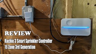 Rachio 3 Smart Sprinkler Controller 16 Zone 3rd Generation – Review 2022 [upl. by Eilesor]