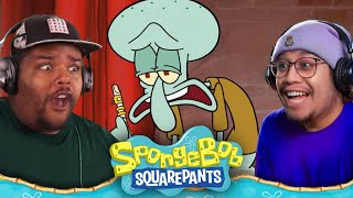 SpongeBob Season 12 Episode 17 amp 18 GROUP REACTION [upl. by Drhacir]