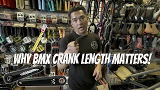 Why BMX Crank Length Matters [upl. by Bein]