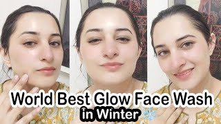 World Best quotGlowquot Face Wash in Winter for Glossy and shiny face [upl. by Kolb757]