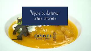 Recette  Soupe de Butternut [upl. by Nyladgam]