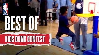 Best Of INCREDIBLE Kids Dunk Contest Moments [upl. by Constancia]