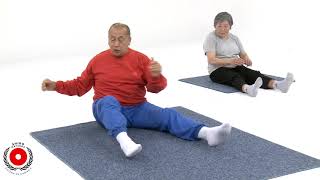 Sistema de Gimnasia Shiro Matsuda  Ejercicios para columna zona lumbar y abdomen para tercera edad [upl. by Iturhs]