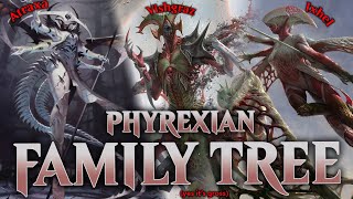 Phyrexian Family Tree EXPLAINED Yes Its GROSS  Phyrexia All Will Be One Lore [upl. by Aeneas970]