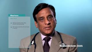 Dr Samin Sharma on Recovery Following Stent Placement and Heart Surgery [upl. by Noicpecnoc]