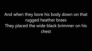 The Broad Black Brimmer  Lyrics Video [upl. by Rehpotsirc]