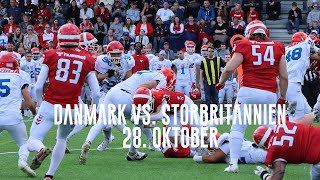 EM 2023 Danmark vs Storbrittannien [upl. by Ardnwahsal]