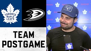 Maple Leafs Media Availability  Postgame vs Anaheim Ducks  February 17 2024 [upl. by Uoliram5]