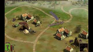 Cossacks 2 Battle for Europe Russia vs 3 hard Austria epic [upl. by Enilesoj967]