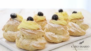 ZEPPOLE MONDIALI i segreti della ricetta infallibile  Il Ricettario 51 [upl. by Yraek]