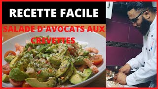 RECETTE SALADE D AVOCATS AUX CREVETTES [upl. by Divadnhoj420]