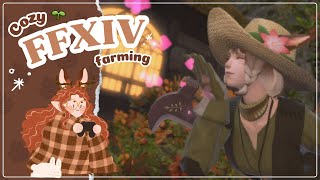 🌱 Cozy Botanist Leveling amp Gathering  New Sprout Cozy Gameplay ARR 🍂 [upl. by Anairo]