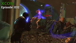 XCOM Episode 032 First time fighting against Sectoid Commanders [upl. by Helbonnas]