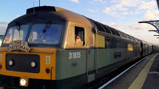 Statesman Rail Departing Eastleigh Railway station 4781047805 Trash [upl. by Nnylirej]