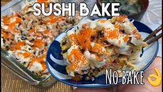 SUSHI BAKE  NO BAKE  CHIRASHIZUSHI my version [upl. by Chaffinch72]